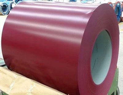 مواد البناء المغلفة لفائف الصلب Ppgi اللون لفائف الصلب المجلفن مطلية مسبقا